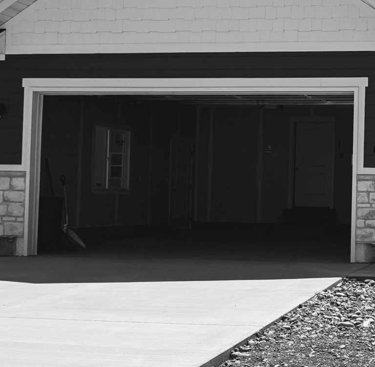 Open garage